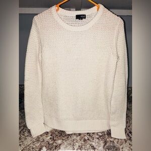 a.n.a Cream Women's Crew Neck Sweater
